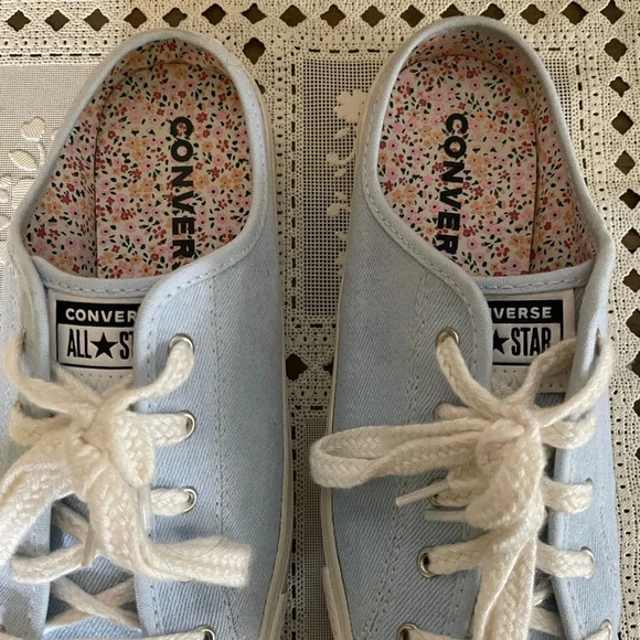 CONVERSE Chuck Taylor All Star Dainty
Mule Summer Denim SIZE 7 like new - Picture 5 of 8